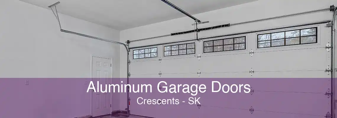 Aluminum Garage Doors Crescents - SK