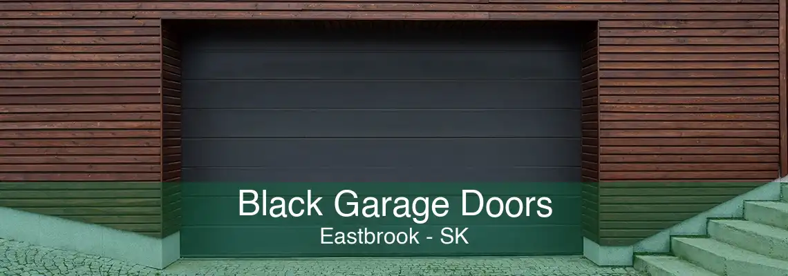 Black Garage Doors Eastbrook - SK