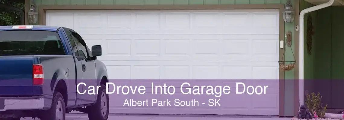 Car Drove Into Garage Door Albert Park South - SK