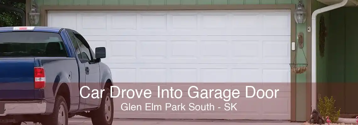 Car Drove Into Garage Door Glen Elm Park South - SK