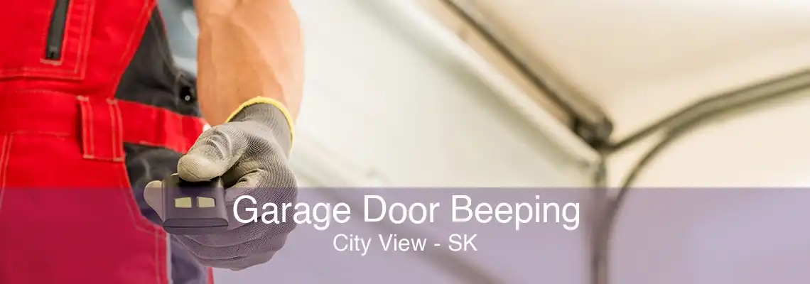 Garage Door Beeping City View - SK