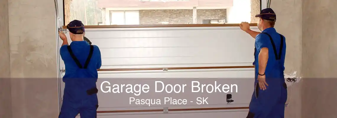 Garage Door Broken Pasqua Place - SK