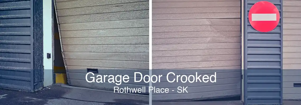 Garage Door Crooked Rothwell Place - SK