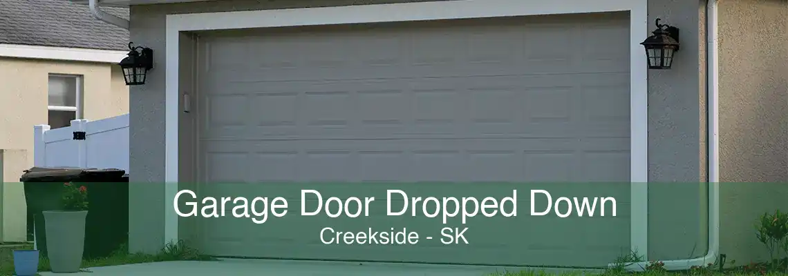 Garage Door Dropped Down Creekside - SK