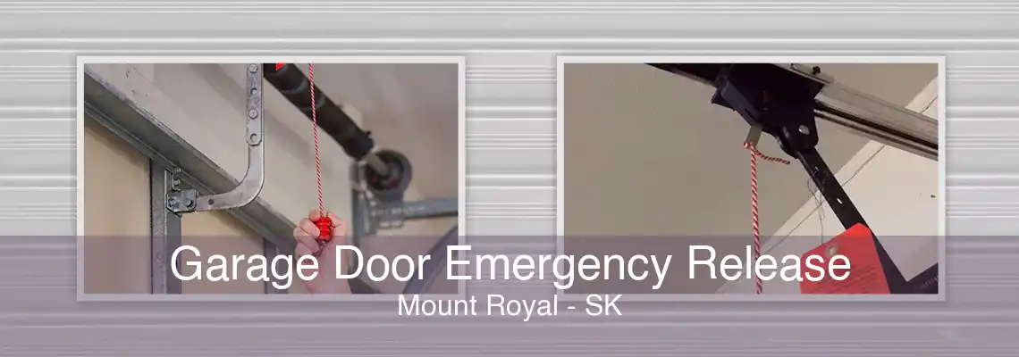 Garage Door Emergency Release Mount Royal - SK