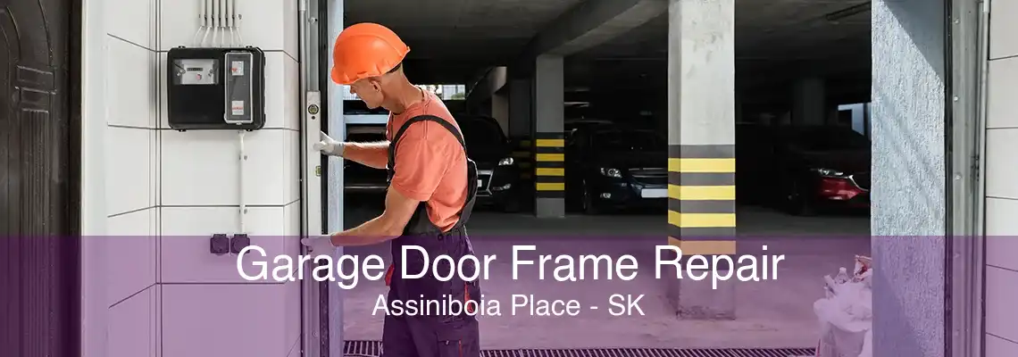 Garage Door Frame Repair Assiniboia Place - SK