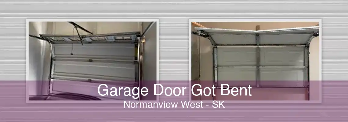 Garage Door Got Bent Normanview West - SK