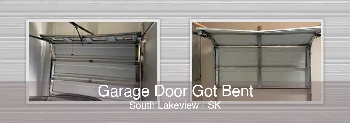 Garage Door Got Bent South Lakeview - SK