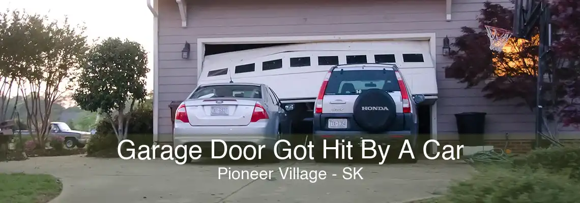 Garage Door Got Hit By A Car Pioneer Village - SK