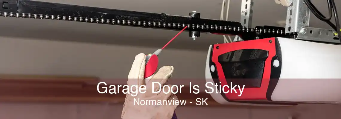 Garage Door Is Sticky Normanview - SK