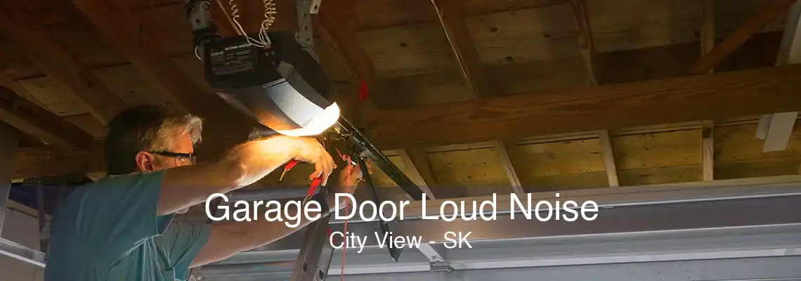 Garage Door Loud Noise City View - SK