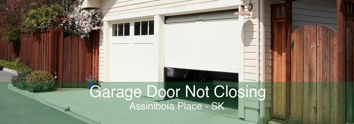 Garage Door Not Closing Assiniboia Place - SK