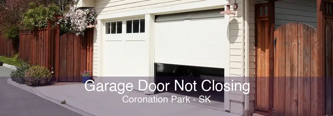 Garage Door Not Closing Coronation Park - SK