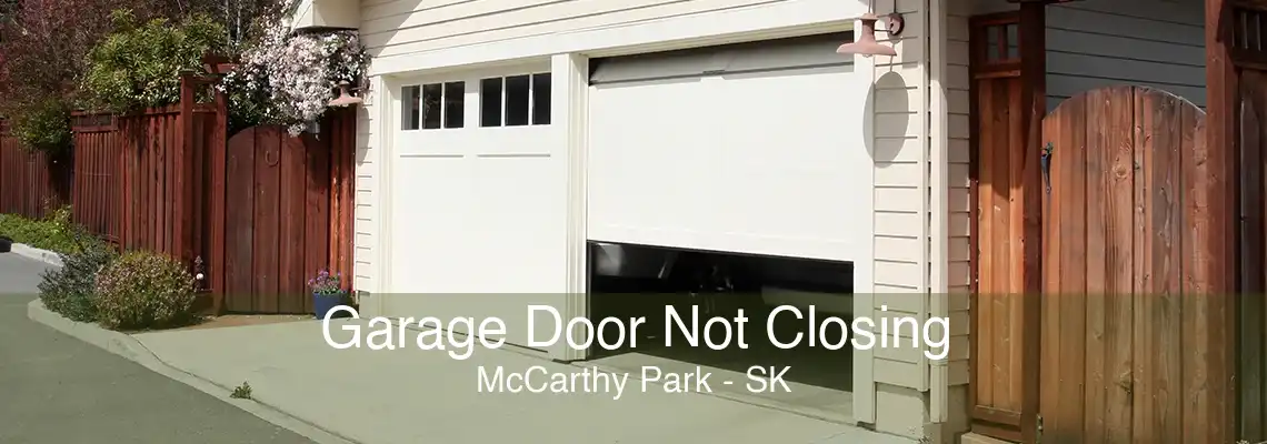 Garage Door Not Closing McCarthy Park - SK