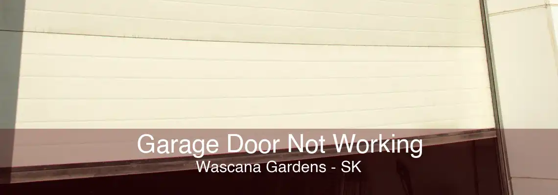 Garage Door Not Working Wascana Gardens - SK