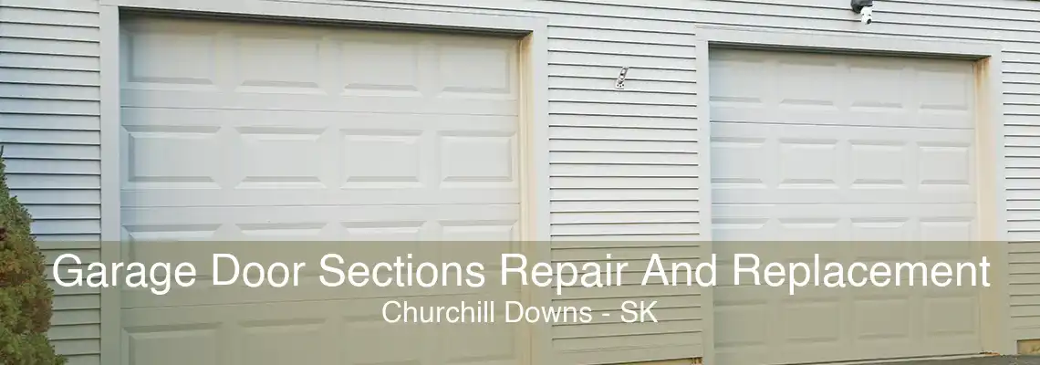 Garage Door Sections Repair And Replacement Churchill Downs - SK