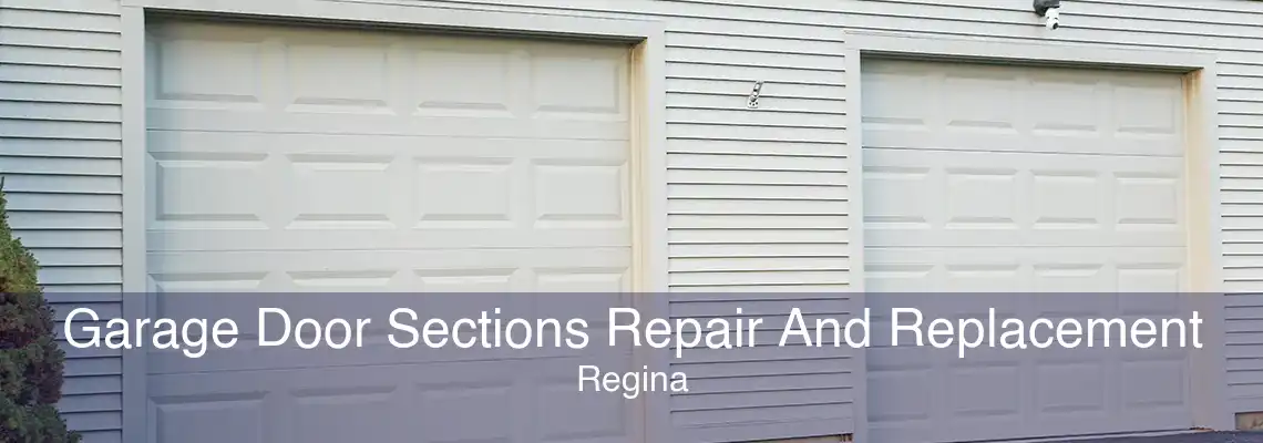 Garage Door Sections Repair And Replacement Regina