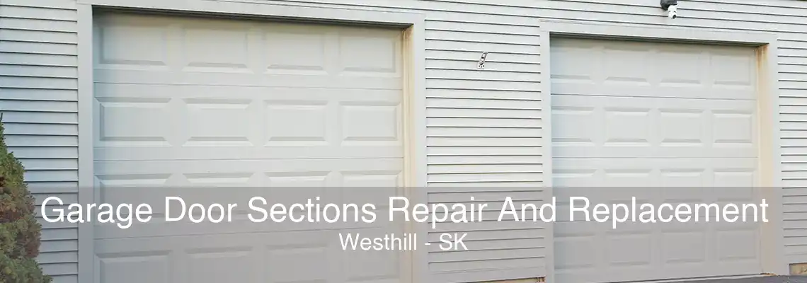 Garage Door Sections Repair And Replacement Westhill - SK