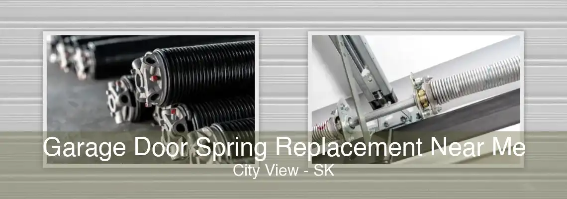 Garage Door Spring Replacement Near Me City View - SK