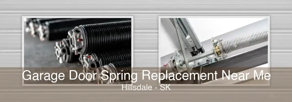 Garage Door Spring Replacement Near Me Hillsdale - SK