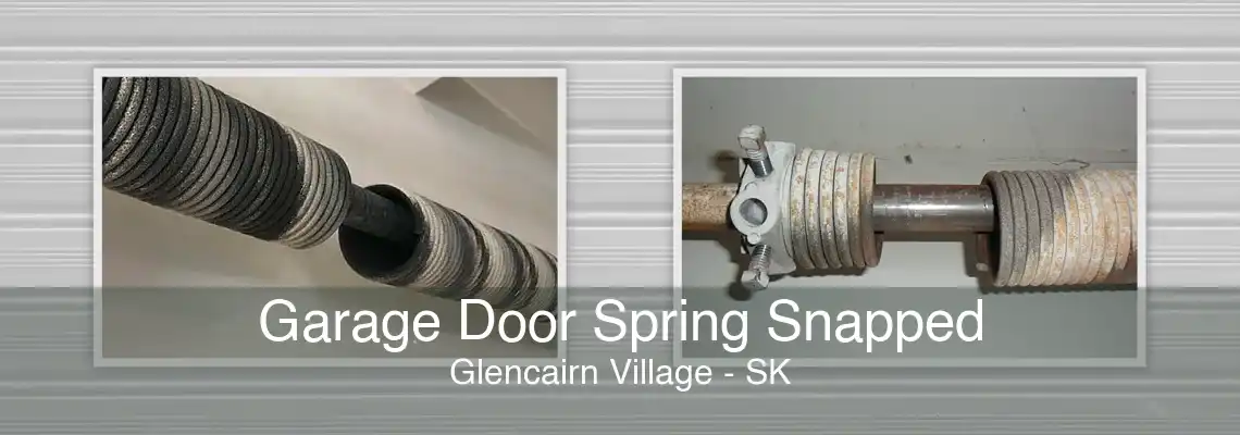 Garage Door Spring Snapped Glencairn Village - SK