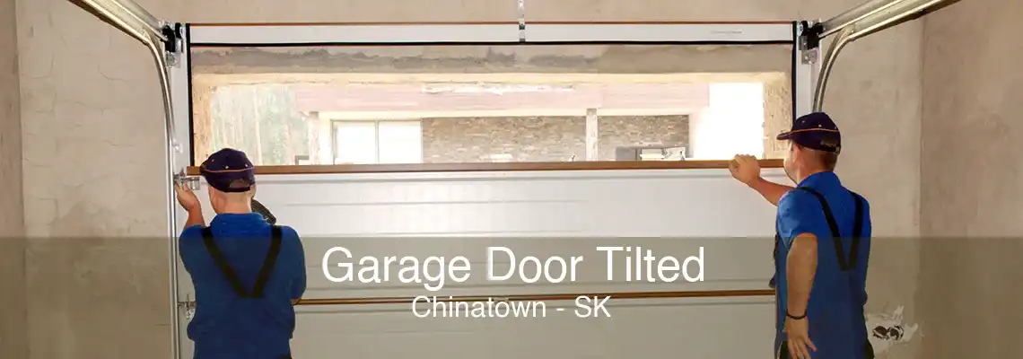 Garage Door Tilted Chinatown - SK