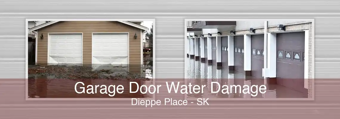 Garage Door Water Damage Dieppe Place - SK