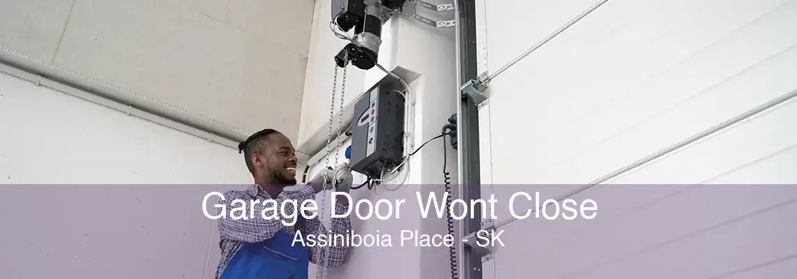 Garage Door Wont Close Assiniboia Place - SK