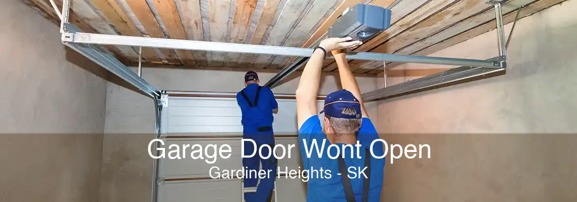 Garage Door Wont Open Gardiner Heights - SK