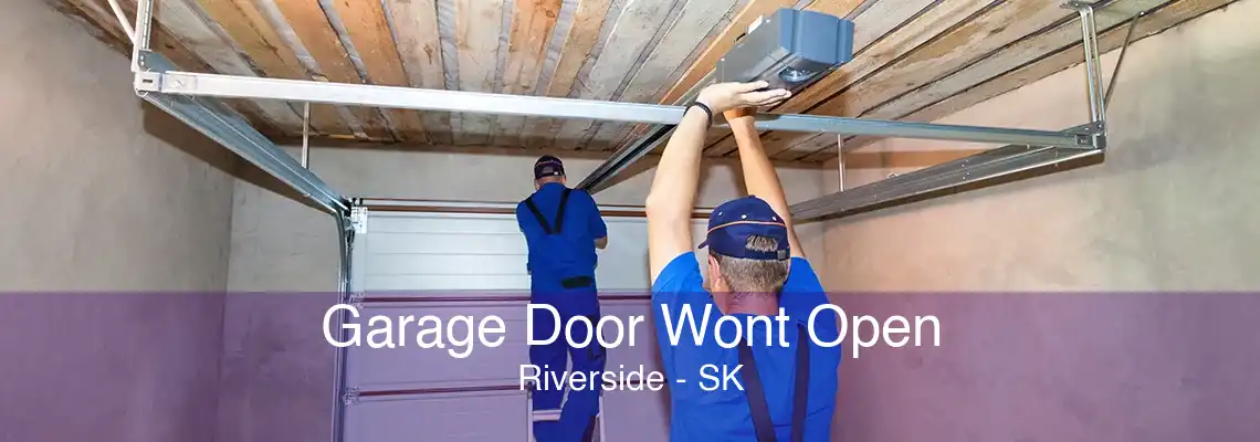 Garage Door Wont Open Riverside - SK