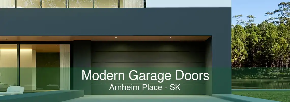 Modern Garage Doors Arnheim Place - SK