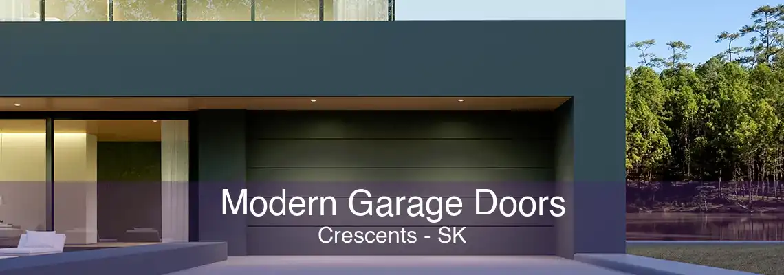 Modern Garage Doors Crescents - SK