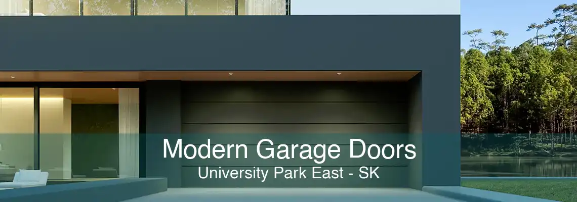 Modern Garage Doors University Park East - SK