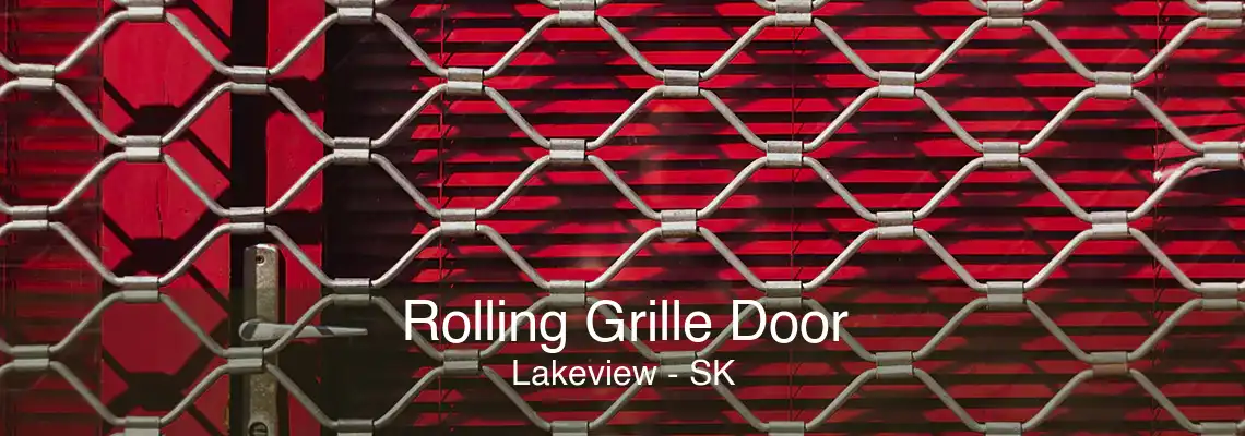 Rolling Grille Door Lakeview - SK