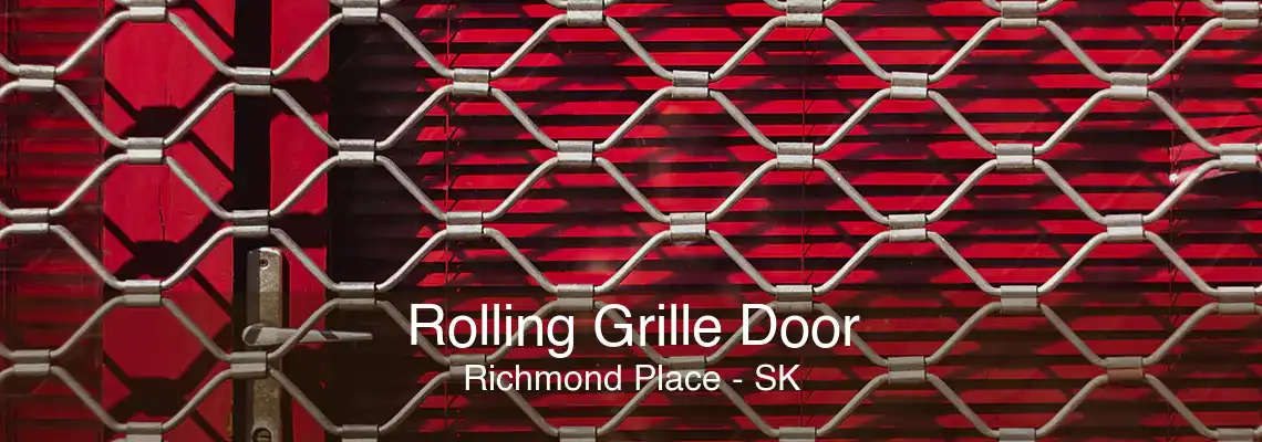 Rolling Grille Door Richmond Place - SK