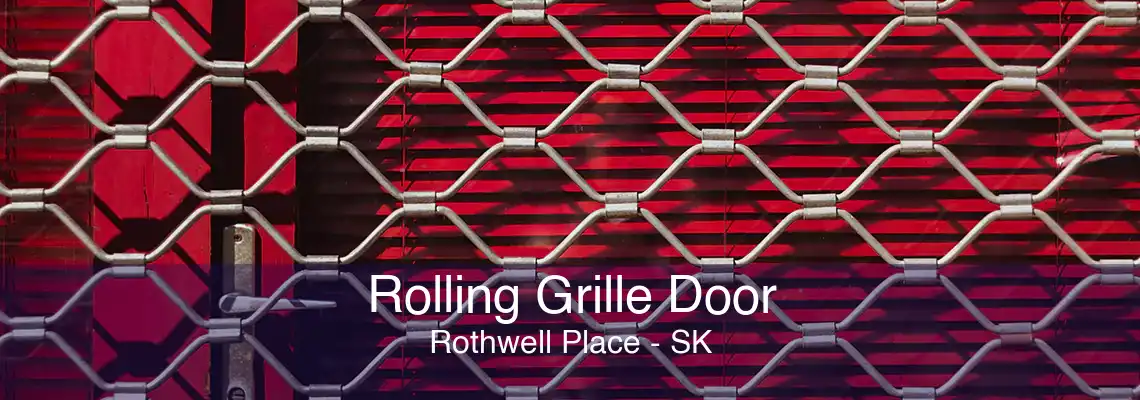 Rolling Grille Door Rothwell Place - SK