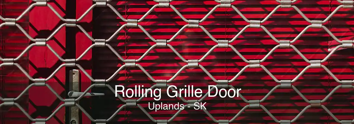 Rolling Grille Door Uplands - SK