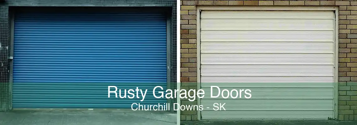 Rusty Garage Doors Churchill Downs - SK