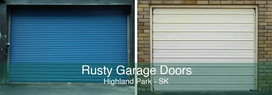 Rusty Garage Doors Highland Park - SK