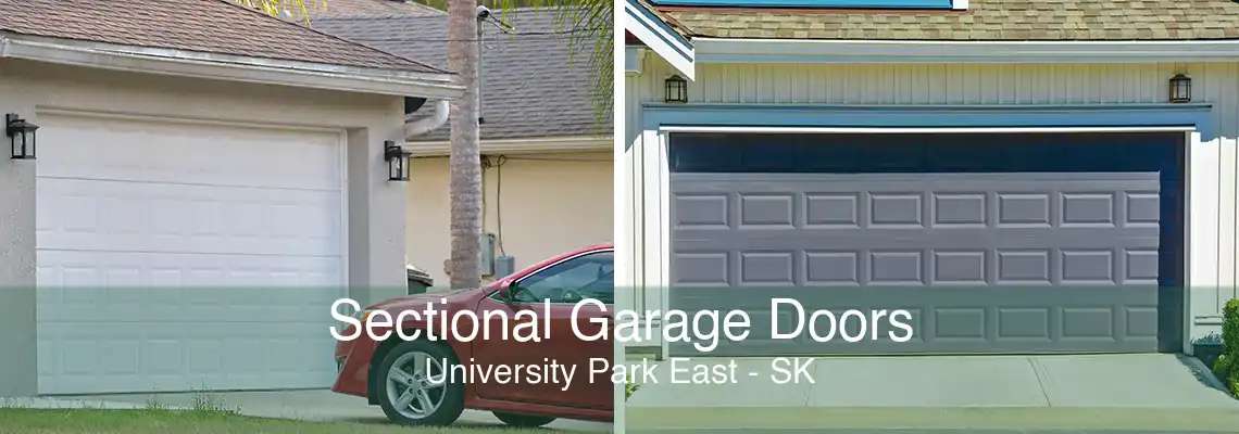 Sectional Garage Doors University Park East - SK