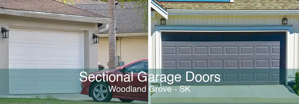 Sectional Garage Doors Woodland Grove - SK