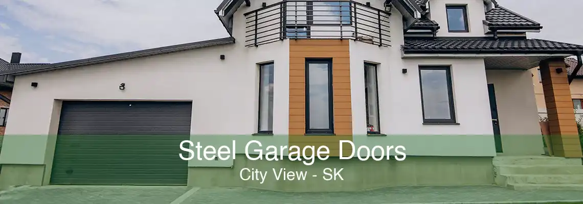 Steel Garage Doors City View - SK