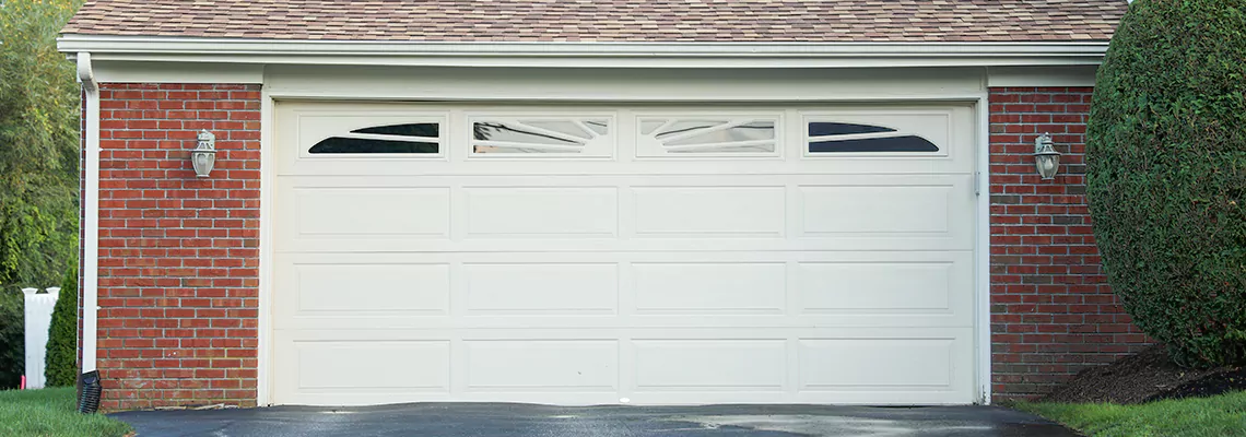 Vinyl Garage Doors Renovation in McCarthy Park, SK