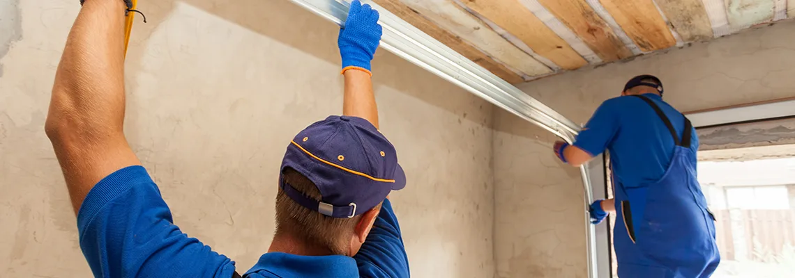 Garage Door Broken Rollers Replacement in Belvedere, SK