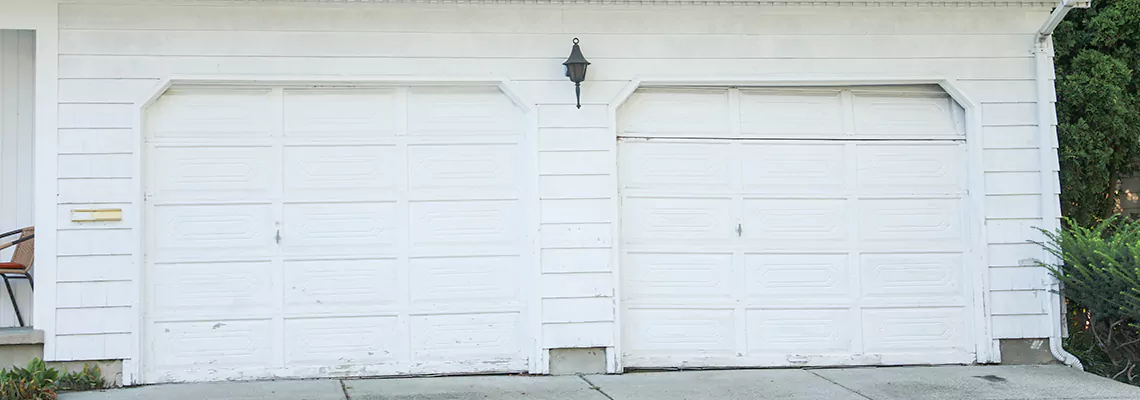 Roller Garage Door Dropped Down Replacement in Dieppe Place, SK