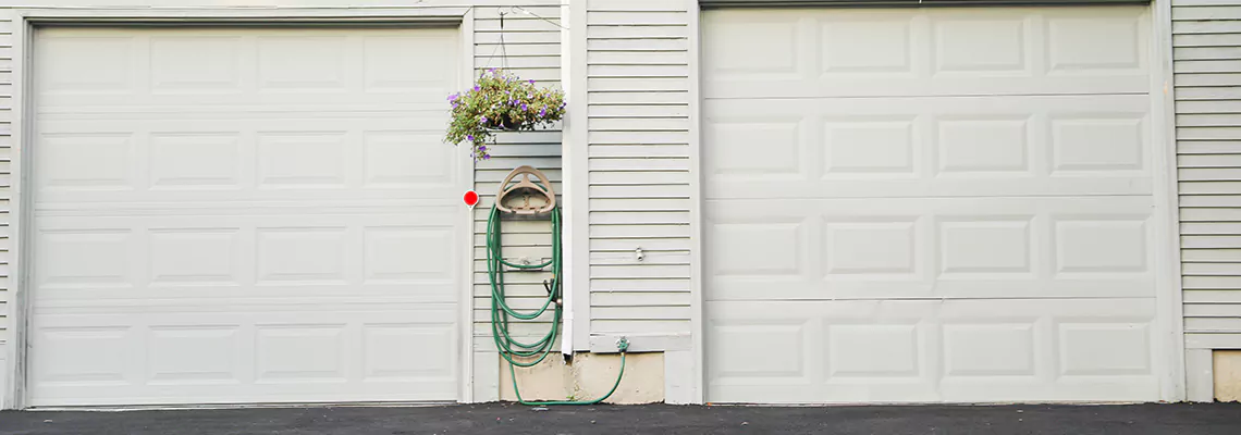 Sectional Garage Door Dropped Down Repair in Hillsdale, SK