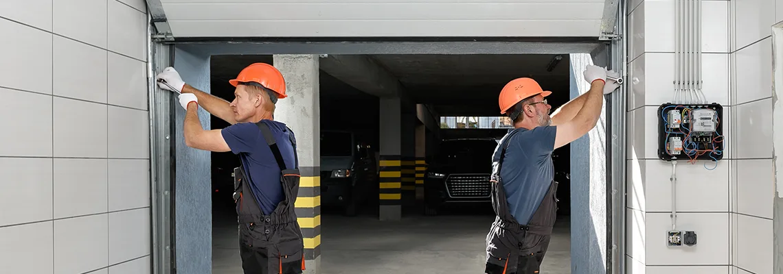 Wooden Garage Door Frame Repair in Regina