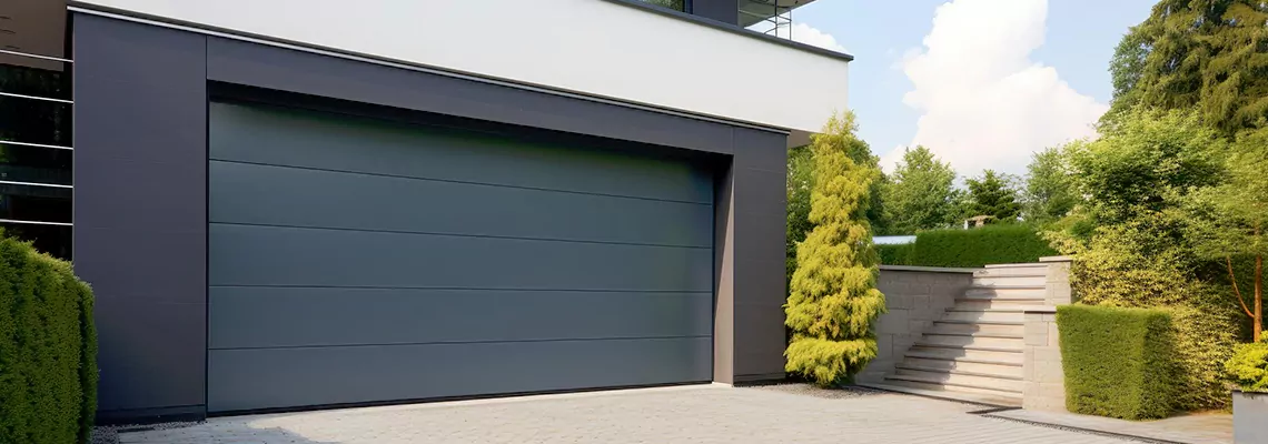 Modern Steel Garage Doors in Westhill, SK